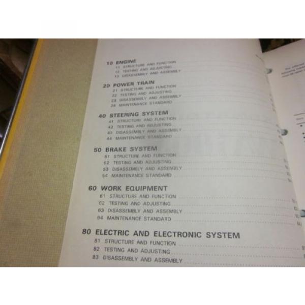 Komatsu WA100-1 Wheel Loader Service Repair Manual #2 image